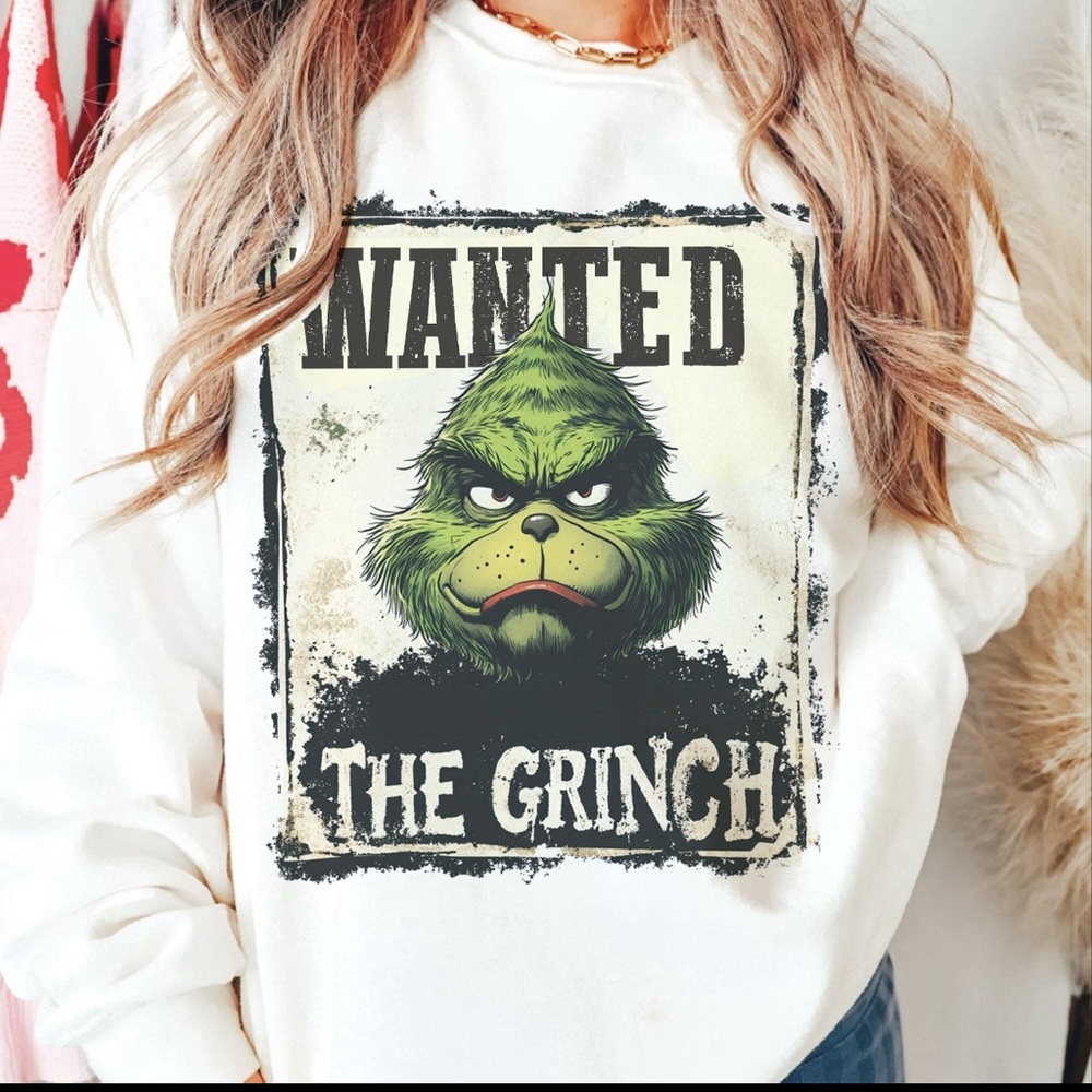 The Grinch” Crewneck  Sweatshirt